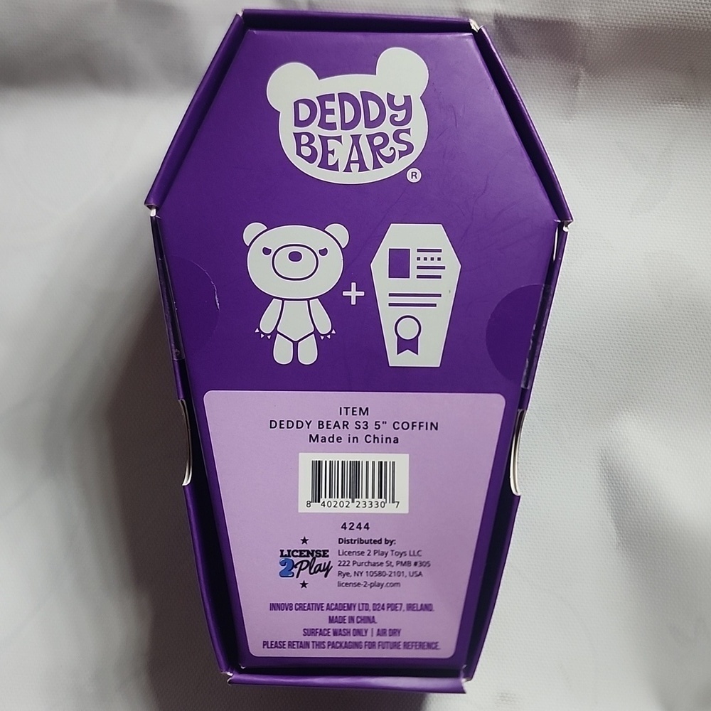 Authentic Deddy Bears Bulgebear New In Unopened Box Series 3 - Picture 2 of 2